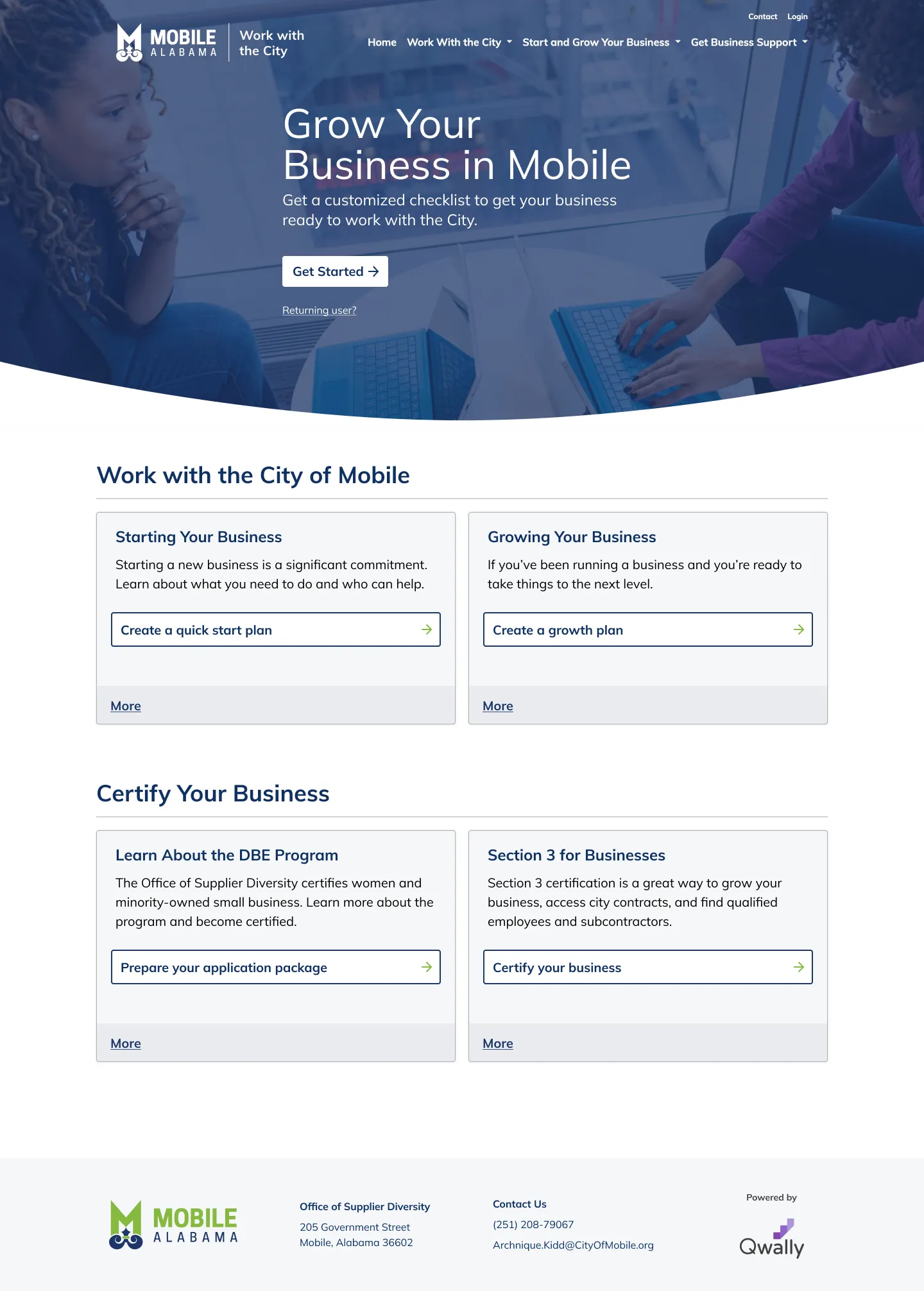 Homepage